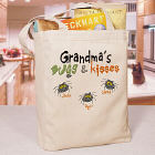 Bugs and Kisses Personalized Halloween Tote Bag